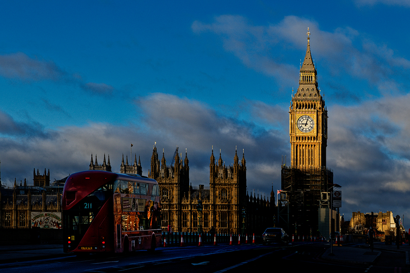 Big Ben sous le soleil